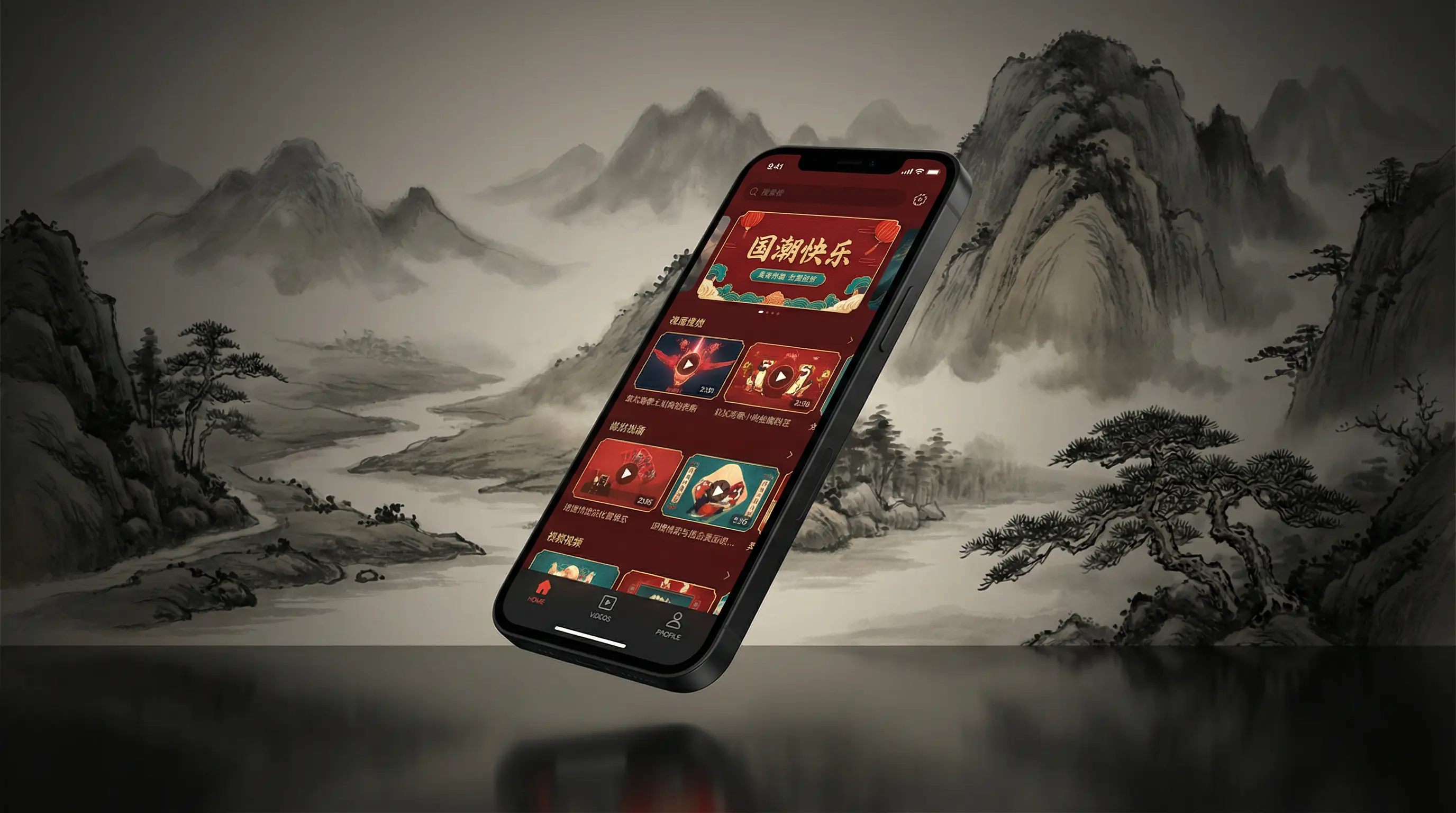 无颜之月增删带翻译樱花 移动端APP界面展示